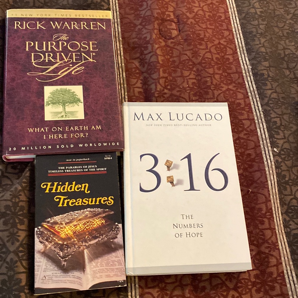 Three religious books